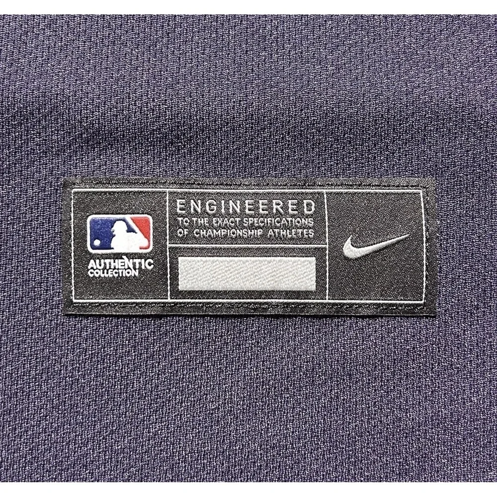 *New Nike New York Yankees Authentic Stitched Elite Baseball Jersey Mens 44 $335